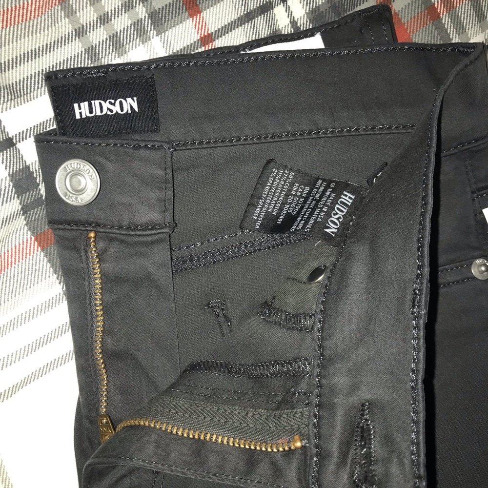 Hudson Black Skinny Jeans